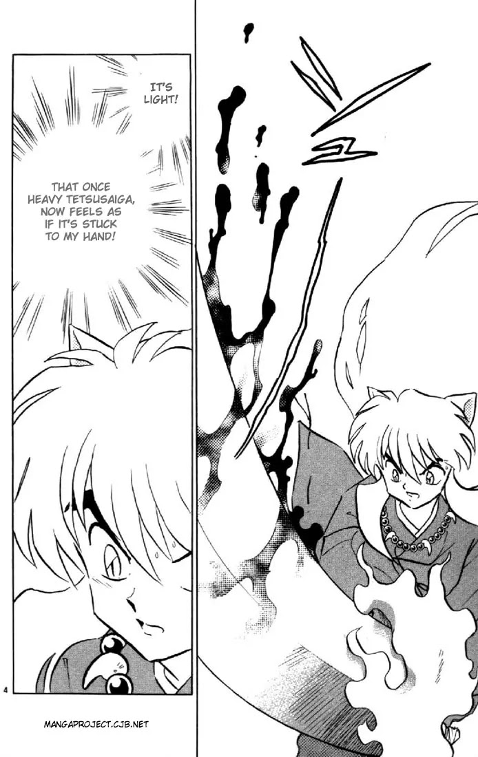 InuYasha Chapter 191 page 4 - Chapter 191: Reborn Testusaiga