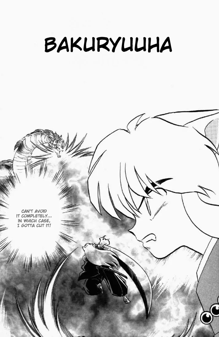 InuYasha Chapter 192 page 1 - Chapter 192: Bakuryuuha