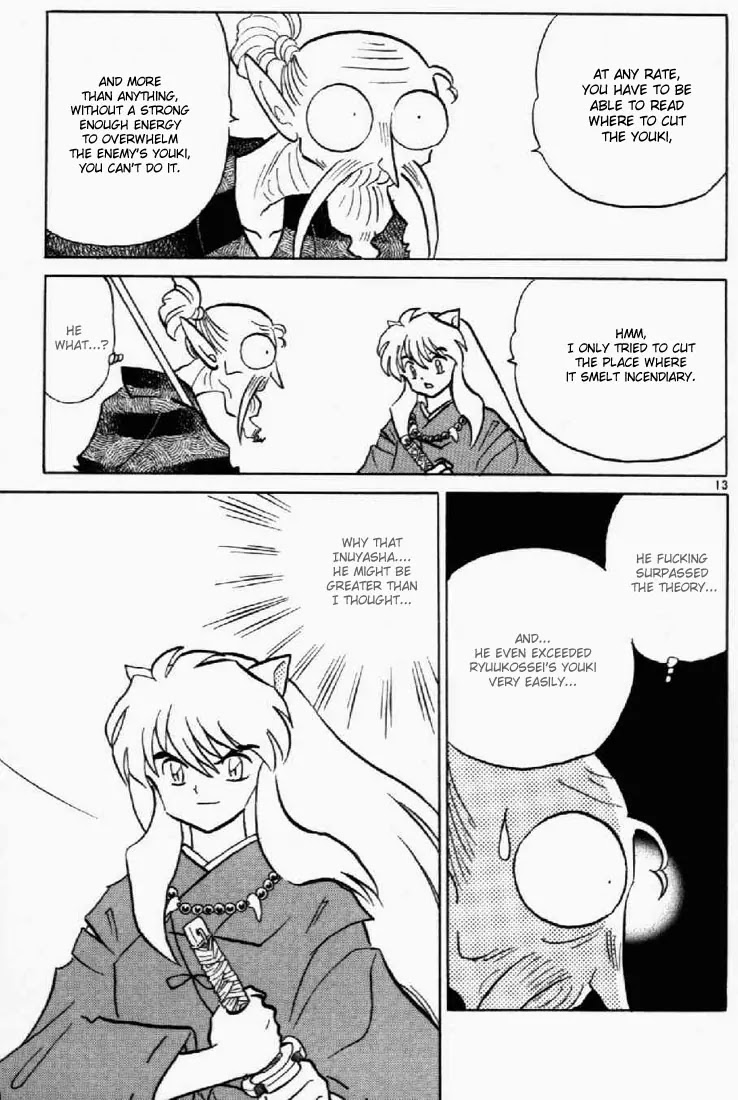 InuYasha Chapter 192 page 11 - Chapter 192: Bakuryuuha