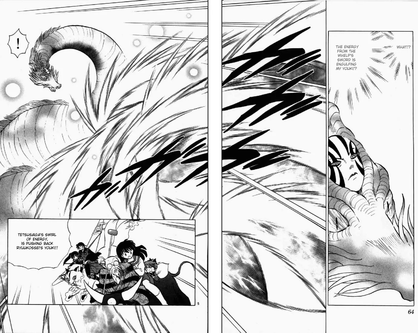 InuYasha Chapter 192 page 4 - Chapter 192: Bakuryuuha