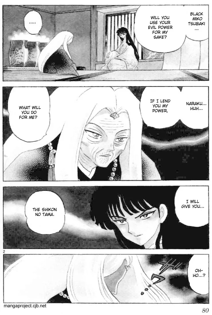 InuYasha Chapter 193 page 2 - Chapter 193: Dark Miko Tsubaki
