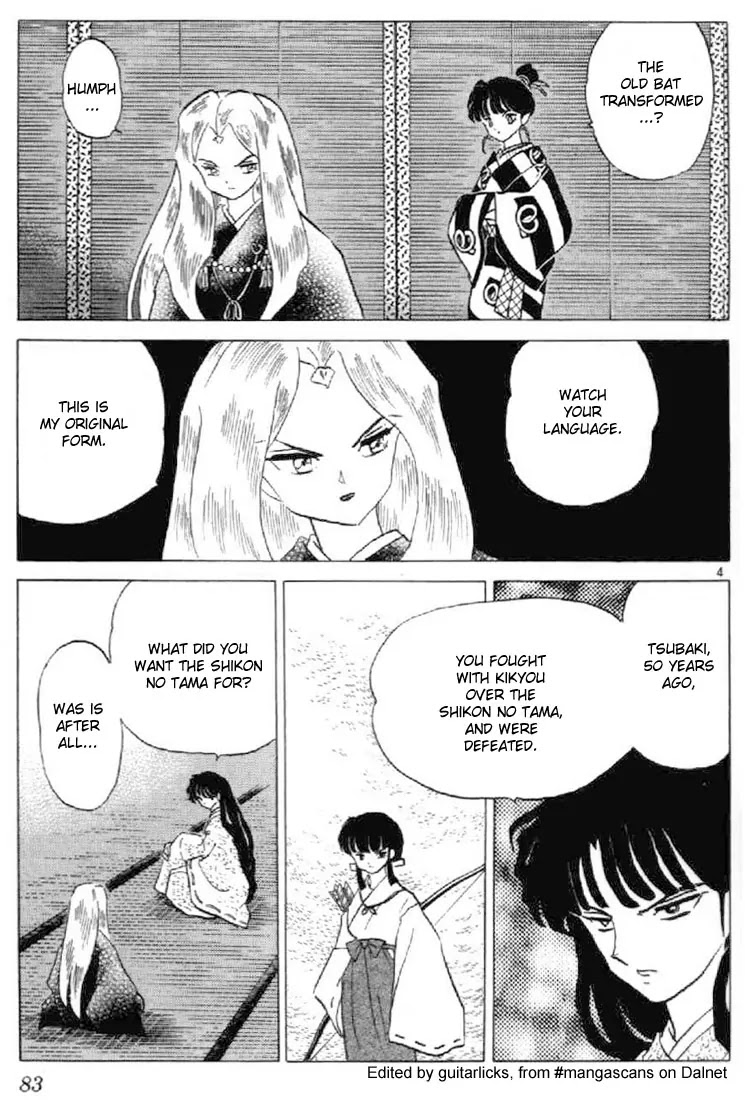 InuYasha Chapter 193 page 4 - Chapter 193: Dark Miko Tsubaki