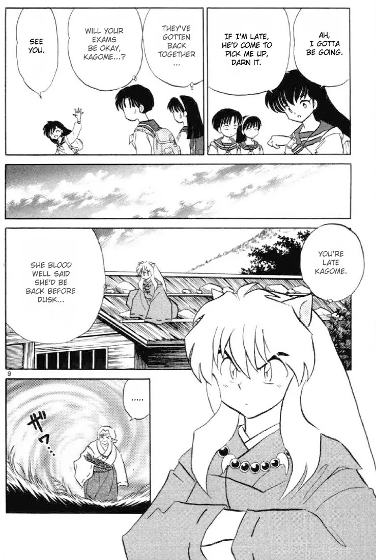 InuYasha Chapter 193 page 9 - Chapter 193: Dark Miko Tsubaki