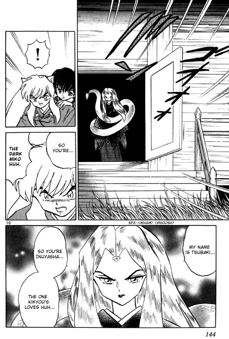 InuYasha Chapter 196 page 10 - Chapter 196: Tsubaki's Shrine