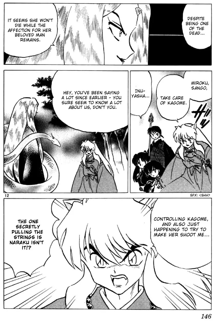 InuYasha Chapter 196 page 12 - Chapter 196: Tsubaki's Shrine