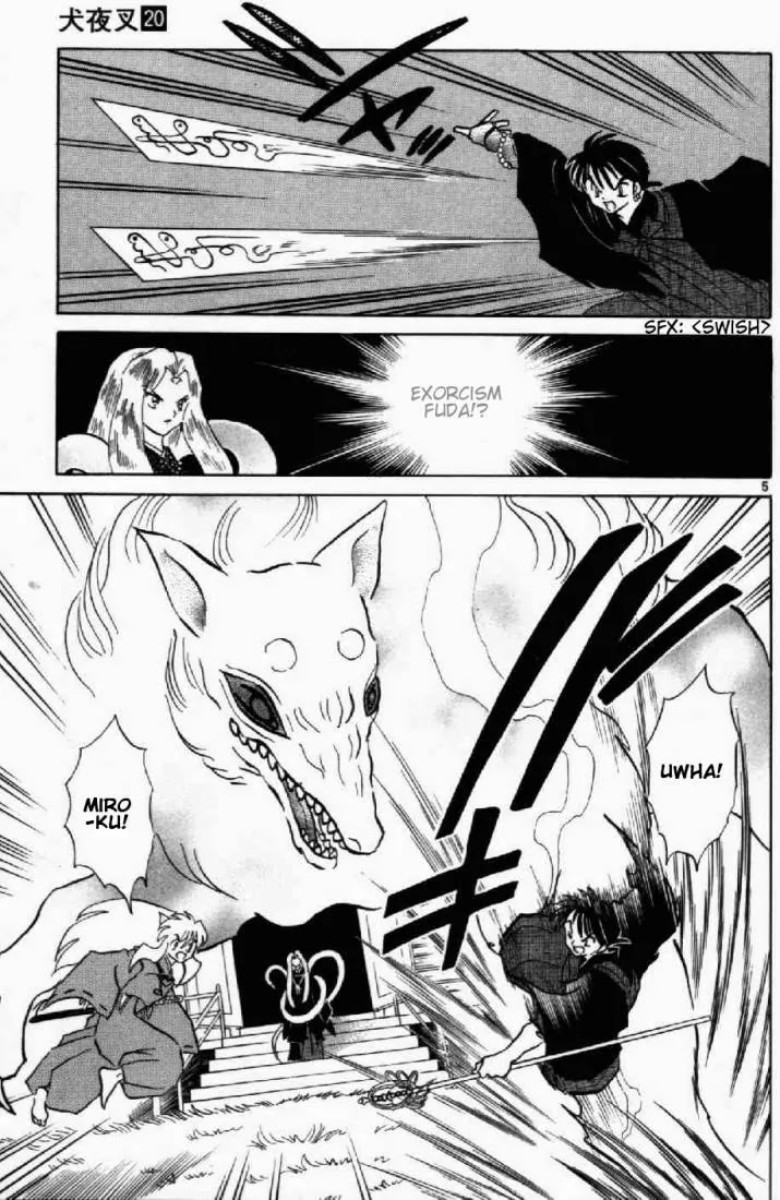InuYasha Chapter 197 page 5 - Chapter 197: Shikigami