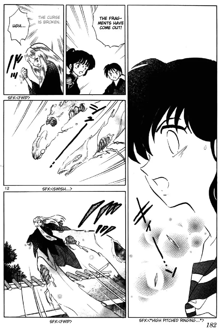 InuYasha Chapter 198 page 12 - Chapter 198: Curse-Counterstrike