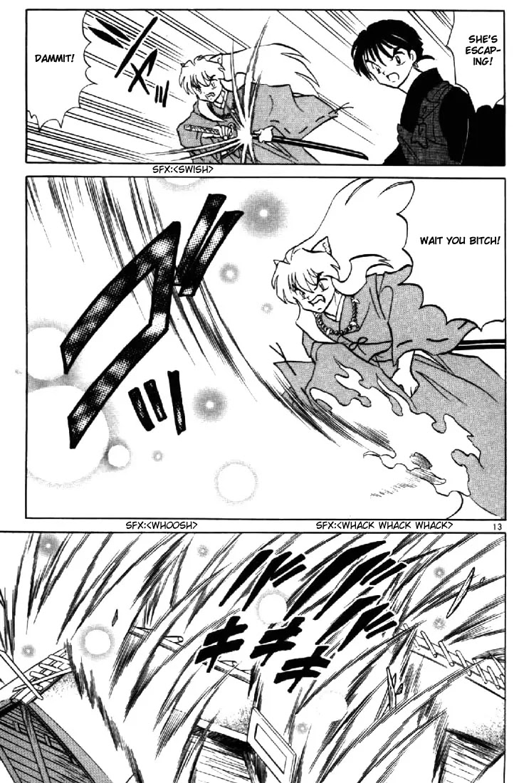 InuYasha Chapter 198 page 13 - Chapter 198: Curse-Counterstrike