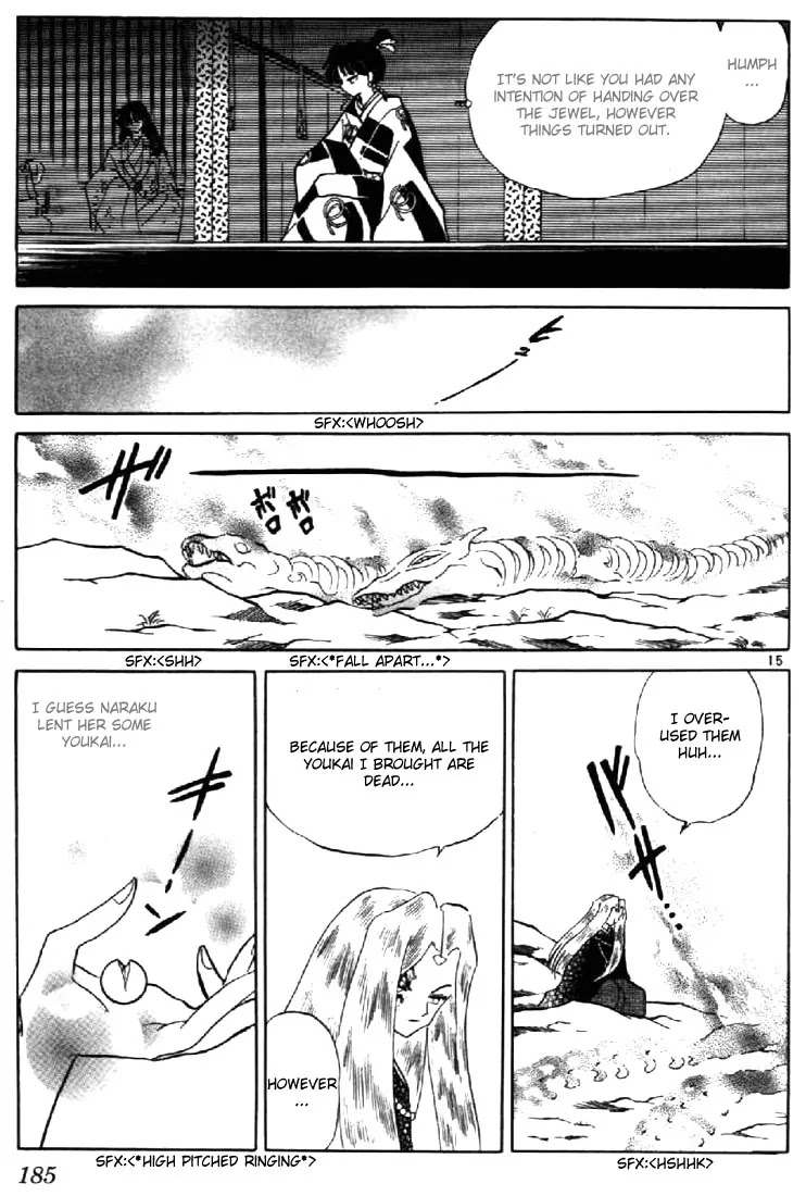 InuYasha Chapter 198 page 15 - Chapter 198: Curse-Counterstrike