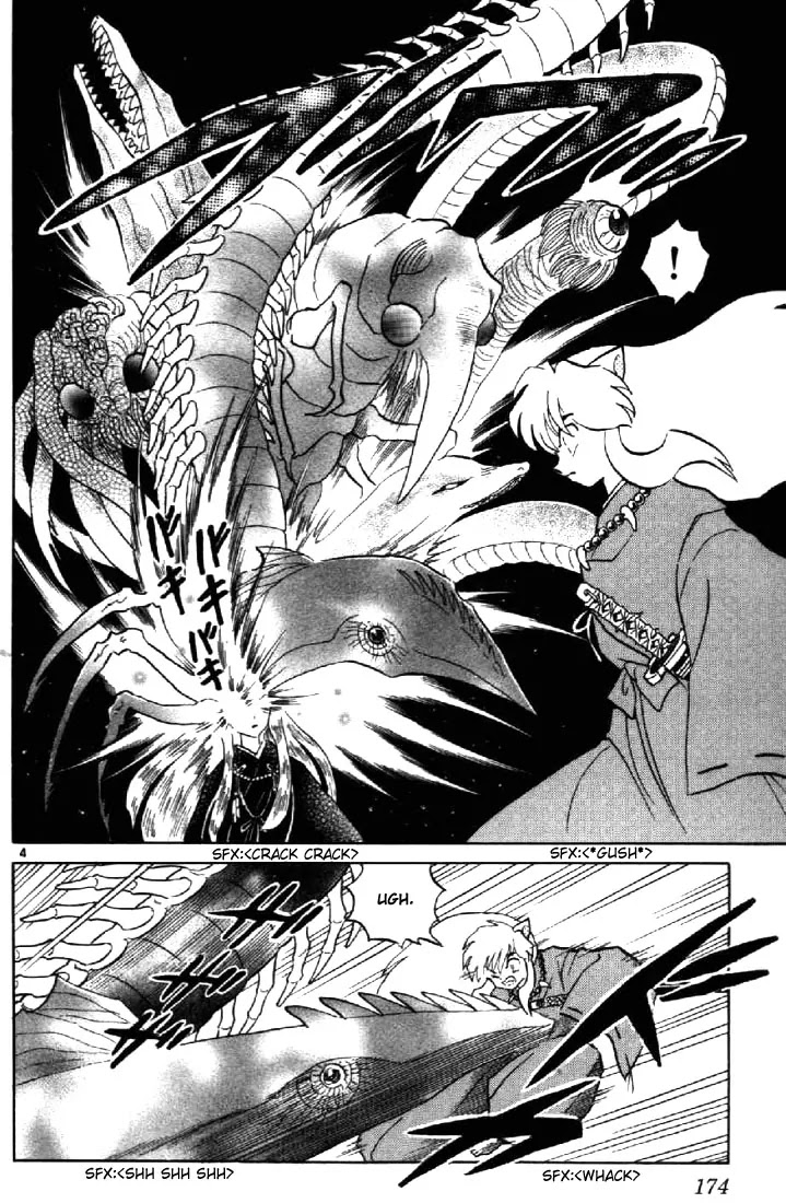 InuYasha Chapter 198 page 4 - Chapter 198: Curse-Counterstrike