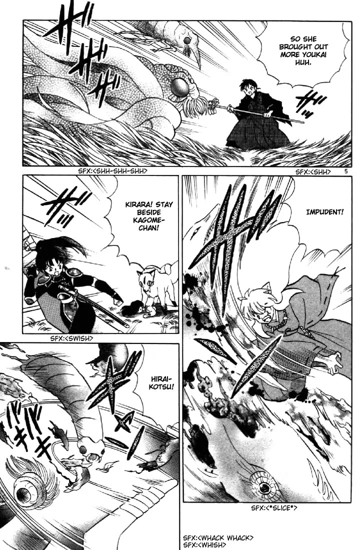 InuYasha Chapter 198 page 5 - Chapter 198: Curse-Counterstrike