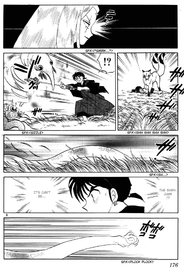 InuYasha Chapter 198 page 6 - Chapter 198: Curse-Counterstrike