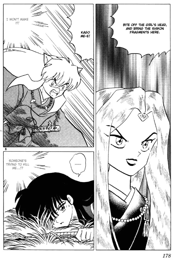 InuYasha Chapter 198 page 8 - Chapter 198: Curse-Counterstrike