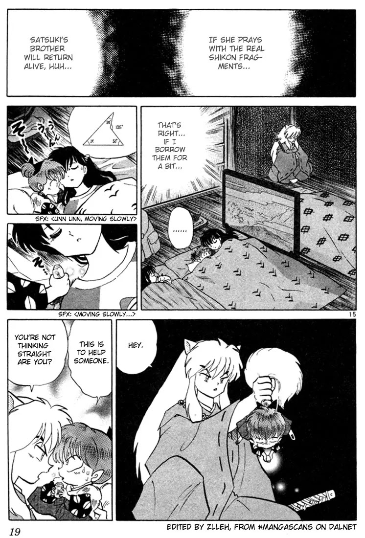 InuYasha Chapter 199 page 17 - Chapter 199: Stone Flower