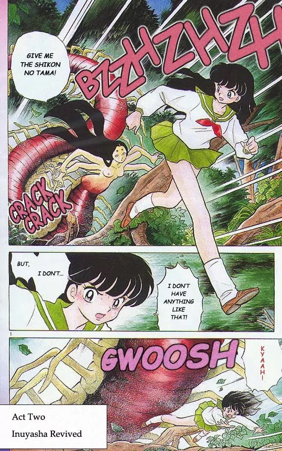 InuYasha Chapter 2 page 1 - Chapter 2: Inuyasha Revived
