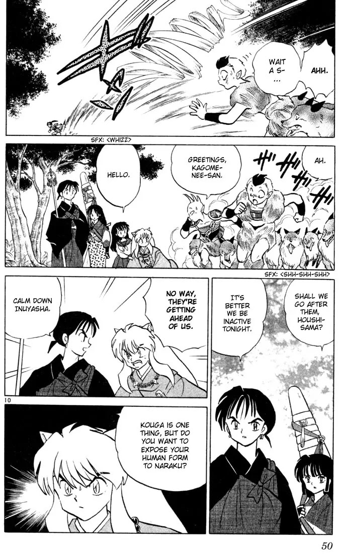 InuYasha Chapter 201 page 10 - Chapter 201: Naraku's Scent