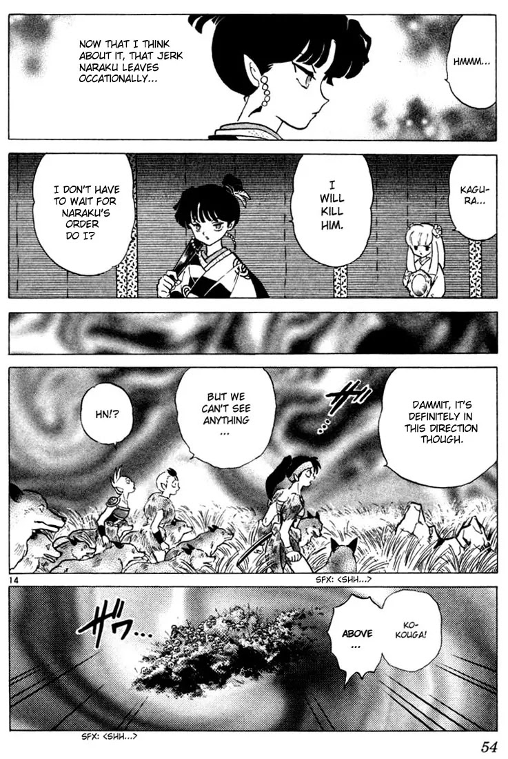 InuYasha Chapter 201 page 14 - Chapter 201: Naraku's Scent