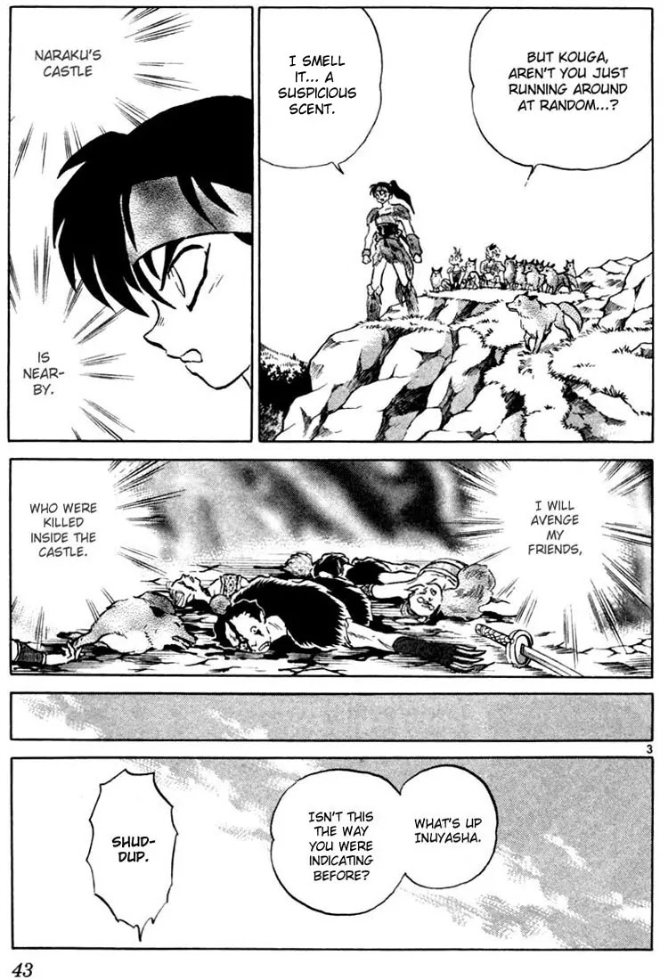 InuYasha Chapter 201 page 3 - Chapter 201: Naraku's Scent