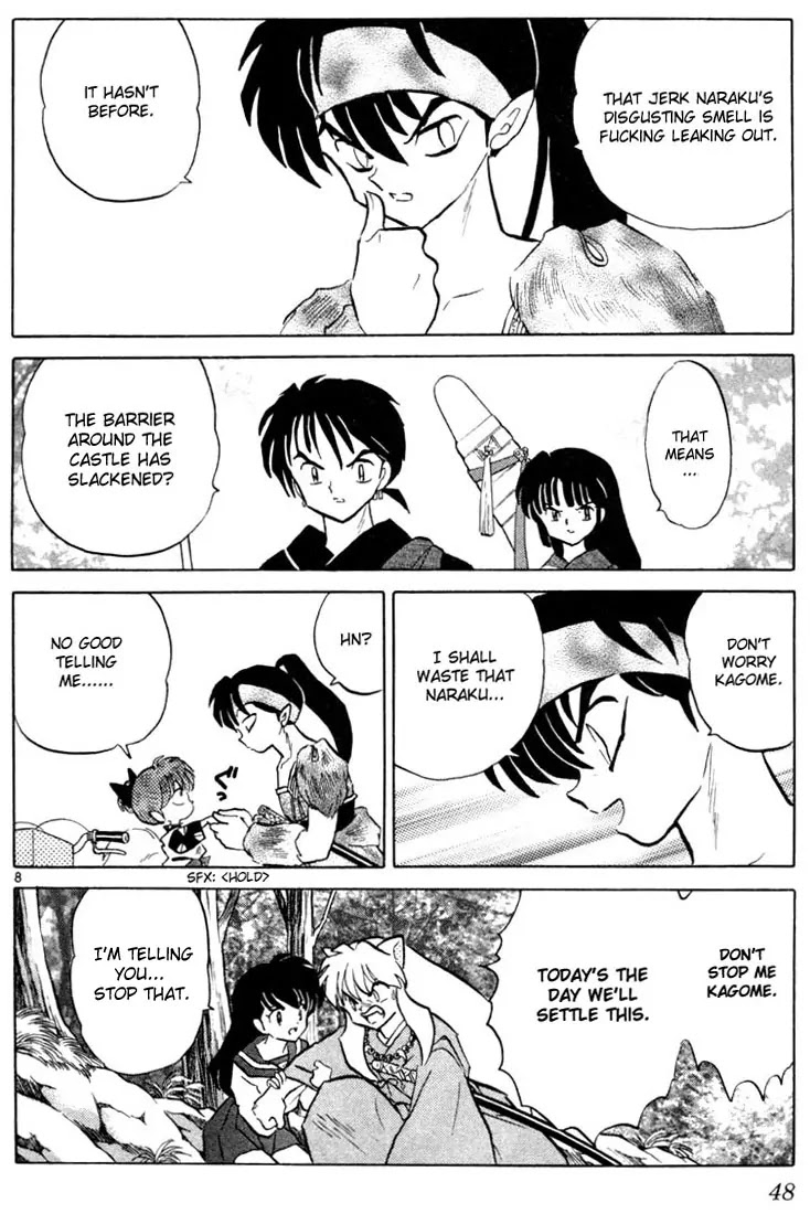 InuYasha Chapter 201 page 8 - Chapter 201: Naraku's Scent