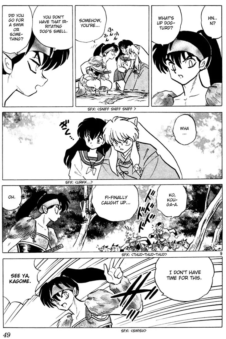 InuYasha Chapter 201 page 9 - Chapter 201: Naraku's Scent