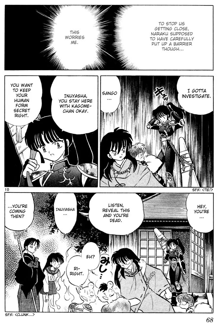 InuYasha Chapter 202 page 10 - Chapter 202: Swirl of Bones