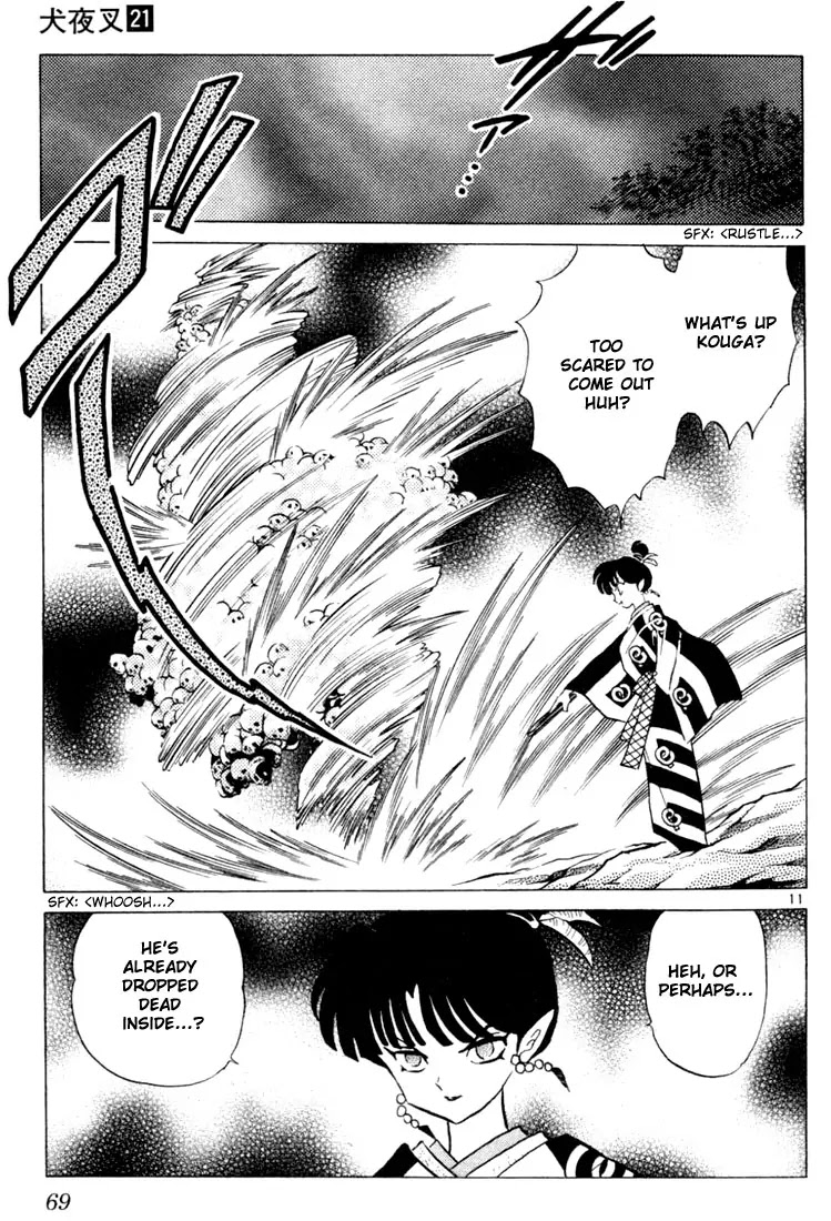 InuYasha Chapter 202 page 11 - Chapter 202: Swirl of Bones