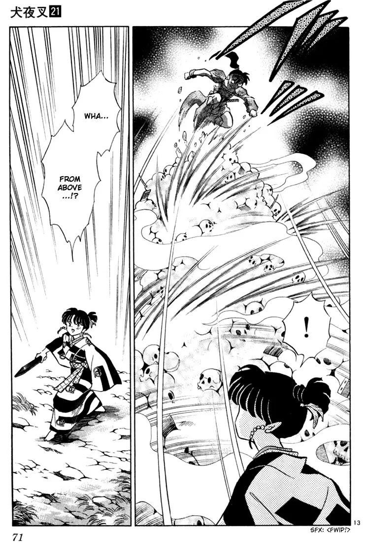 InuYasha Chapter 202 page 13 - Chapter 202: Swirl of Bones