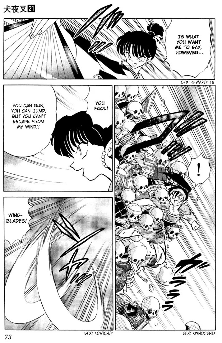 InuYasha Chapter 202 page 15 - Chapter 202: Swirl of Bones
