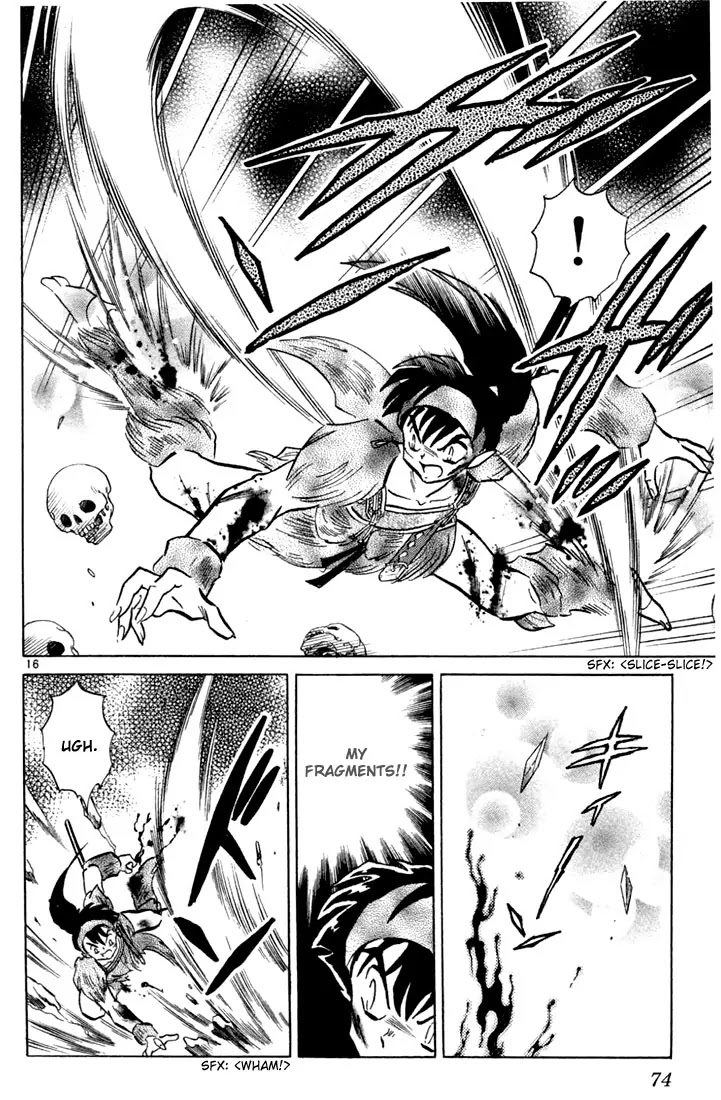 InuYasha Chapter 202 page 16 - Chapter 202: Swirl of Bones