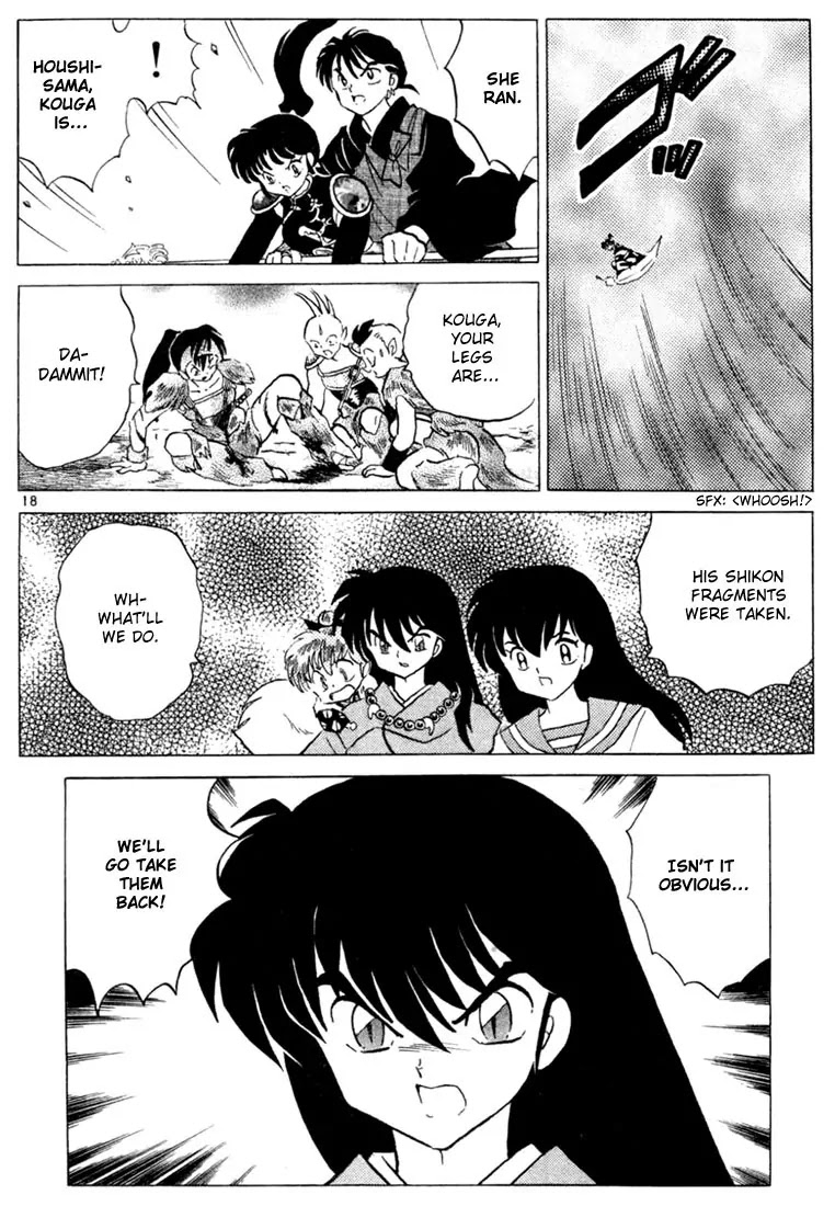 InuYasha Chapter 202 page 18 - Chapter 202: Swirl of Bones