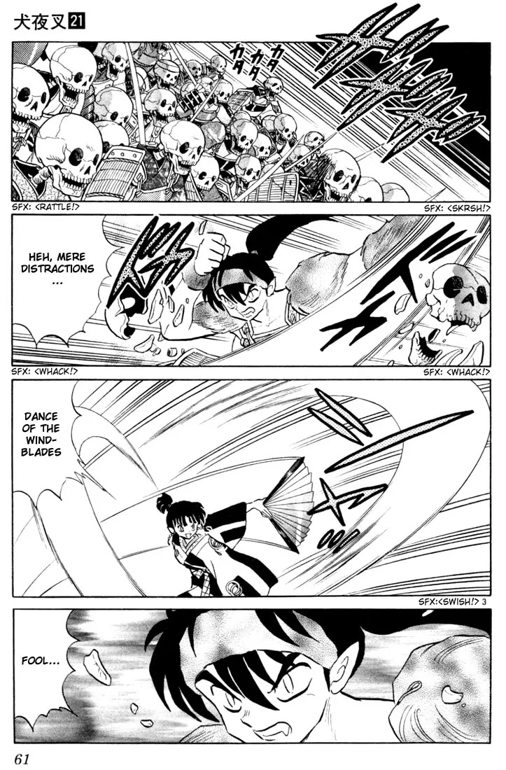 InuYasha Chapter 202 page 3 - Chapter 202: Swirl of Bones