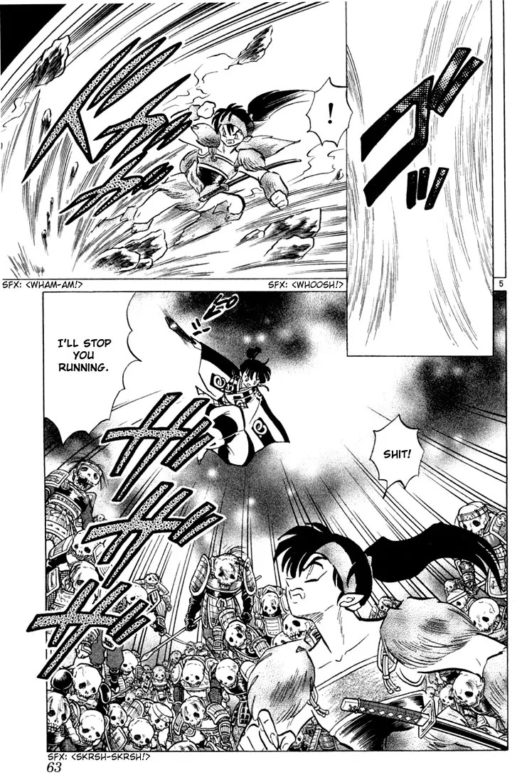 InuYasha Chapter 202 page 5 - Chapter 202: Swirl of Bones