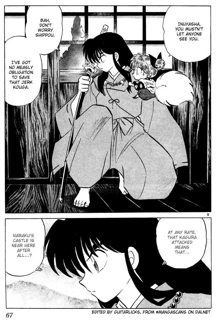 InuYasha Chapter 202 page 9 - Chapter 202: Swirl of Bones