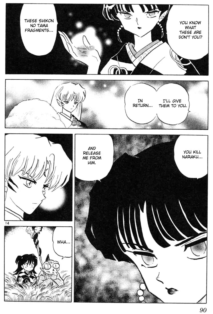InuYasha Chapter 203 page 14 - Chapter 203: Escape