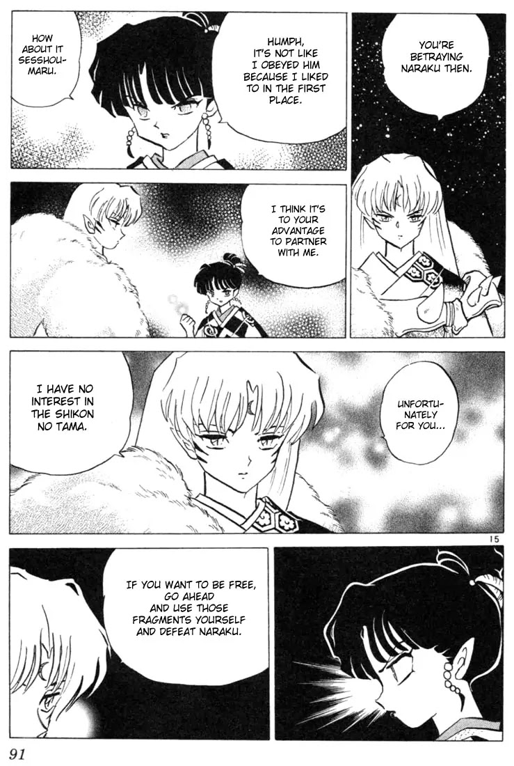InuYasha Chapter 203 page 15 - Chapter 203: Escape