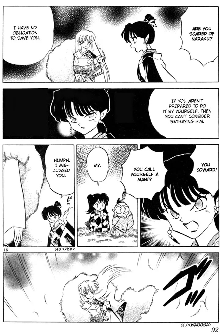 InuYasha Chapter 203 page 16 - Chapter 203: Escape