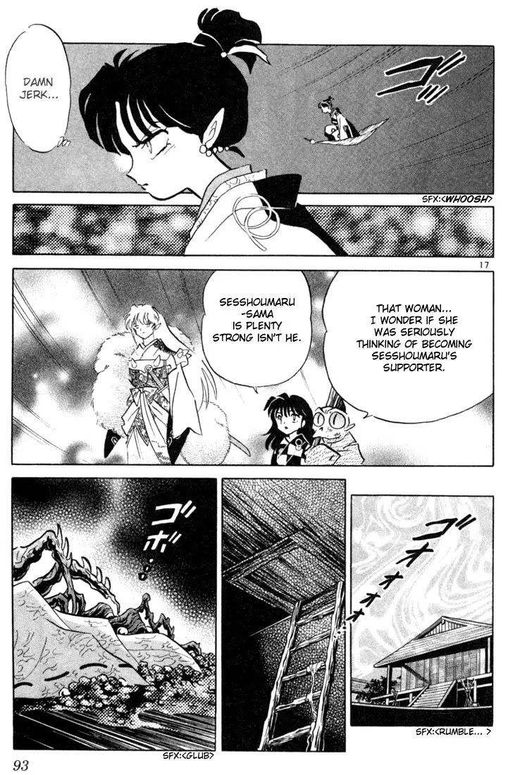 InuYasha Chapter 203 page 17 - Chapter 203: Escape