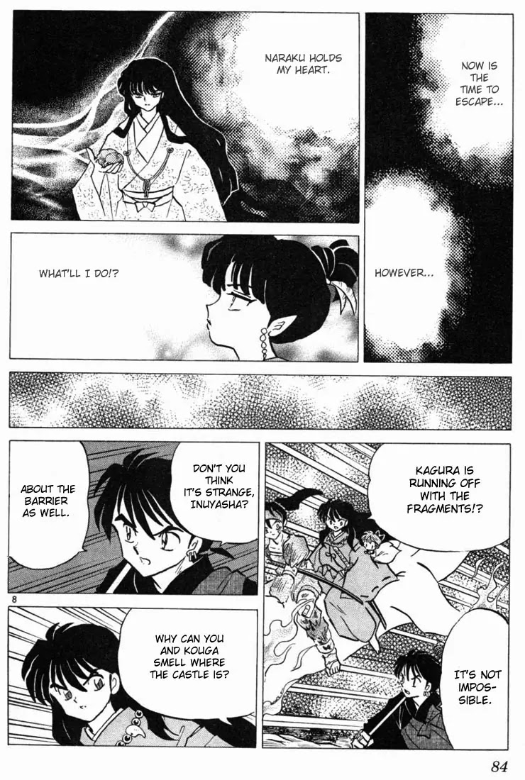 InuYasha Chapter 203 page 8 - Chapter 203: Escape