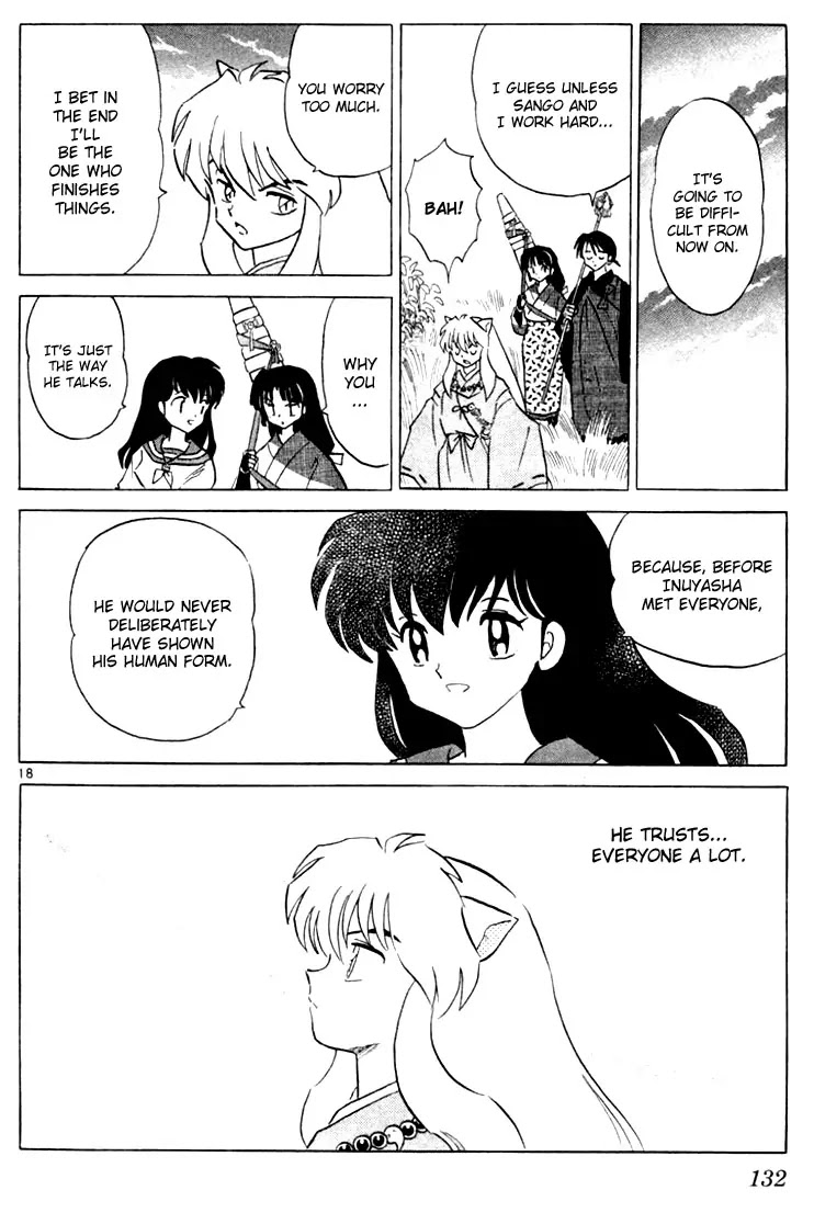 InuYasha Chapter 205 page 17 - Chapter 205: A Half-Youkai’s Dream