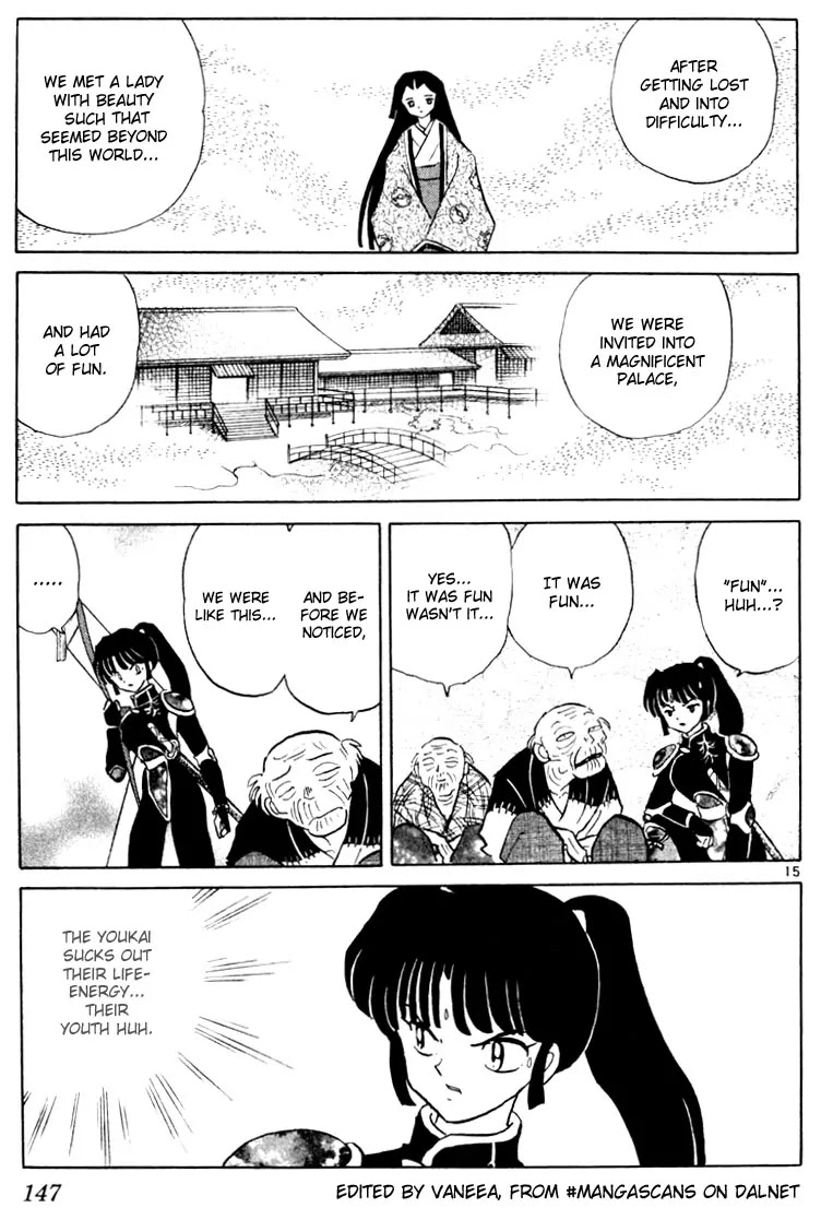 InuYasha Chapter 206 page 15 - Chapter 206: The Lady in the Mountain