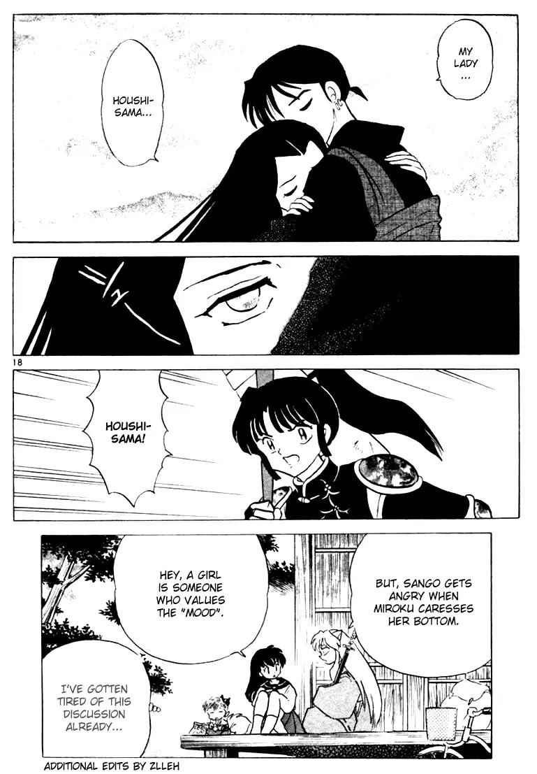 InuYasha Chapter 206 page 18 - Chapter 206: The Lady in the Mountain