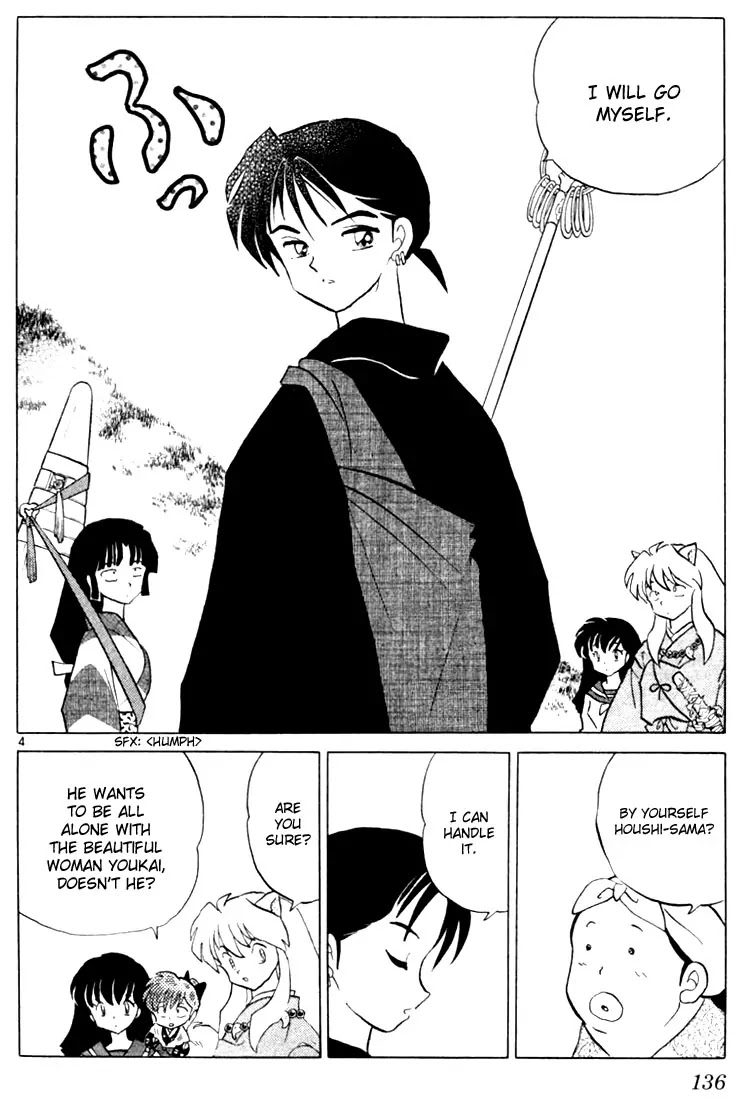 InuYasha Chapter 206 page 4 - Chapter 206: The Lady in the Mountain