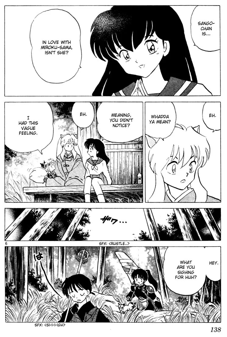 InuYasha Chapter 206 page 6 - Chapter 206: The Lady in the Mountain