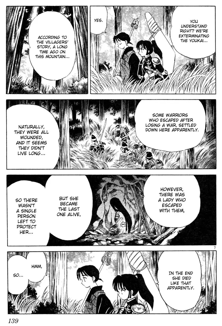 InuYasha Chapter 206 page 7 - Chapter 206: The Lady in the Mountain