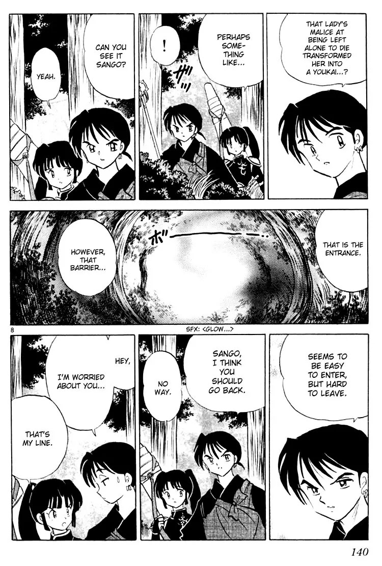InuYasha Chapter 206 page 8 - Chapter 206: The Lady in the Mountain