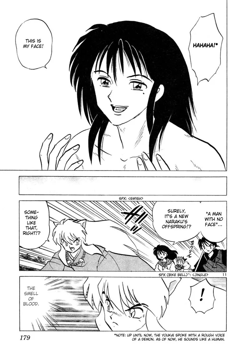 InuYasha Chapter 208 page 11 - Chapter 208: The Man With No Face