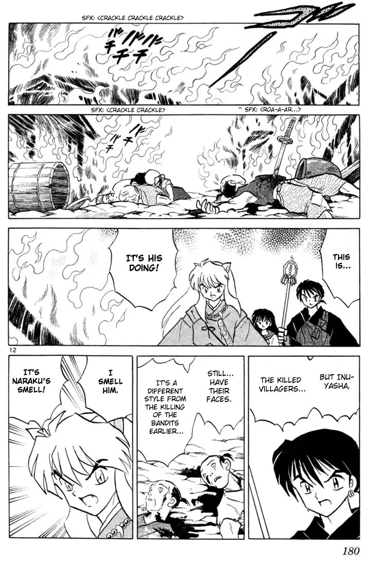 InuYasha Chapter 208 page 12 - Chapter 208: The Man With No Face
