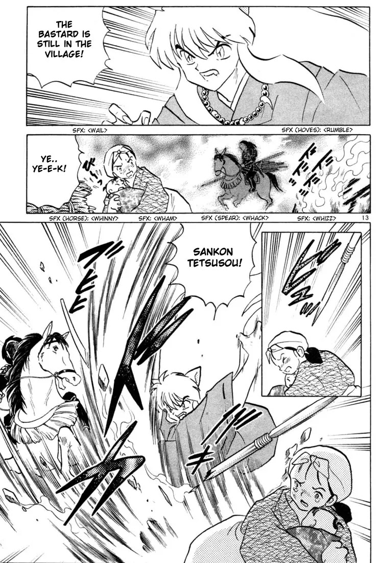 InuYasha Chapter 208 page 13 - Chapter 208: The Man With No Face