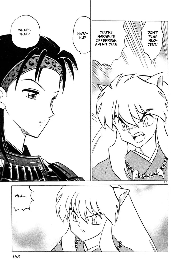 InuYasha Chapter 208 page 15 - Chapter 208: The Man With No Face