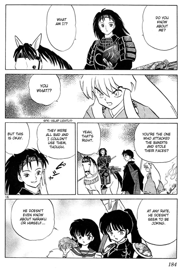 InuYasha Chapter 208 page 16 - Chapter 208: The Man With No Face